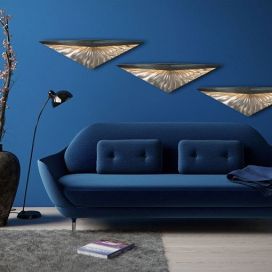 Obývací pokoj v modré