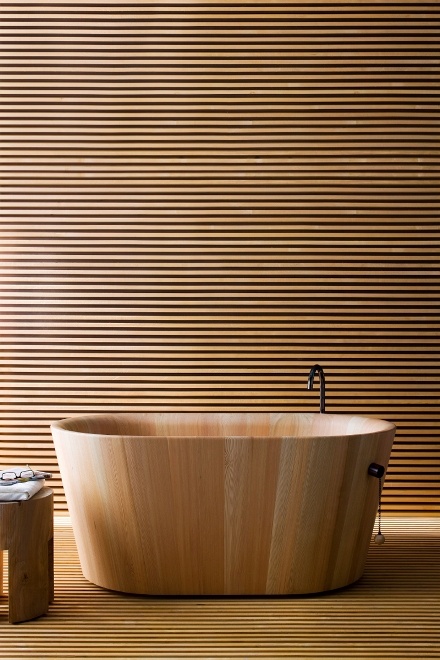 Koupelna ve dřevě - 