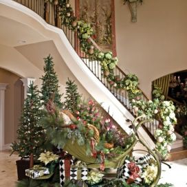 Vánoční schodiště