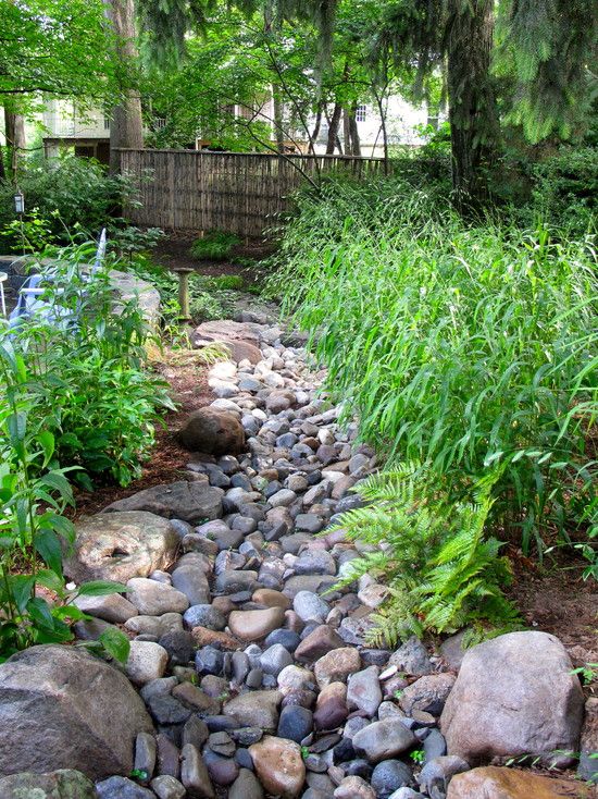 Kamenný potok v zahradě - 