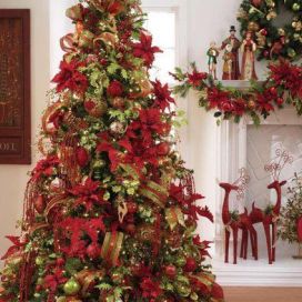 Vánoční dekorace pro milovníky červené