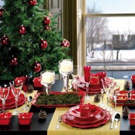 Vánočně prostřený stůl BeataVankova 