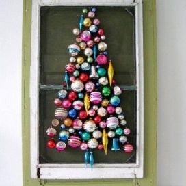 Vánoční stromeček pouze z ozdob FilipBrazdil 