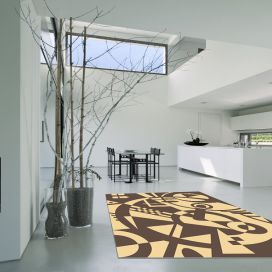 Designový kusový koberec - Geometry  TENTO KOBEREC LIMITOVANÉ EDICE JE VYPRODÁN! abstraktní  O B R A Z Y  ArtLípa