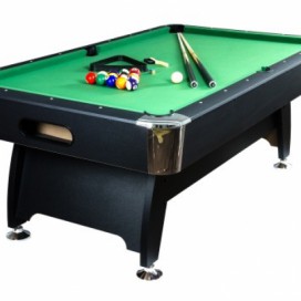 GamesPlanet® 7309 Kulečníkový stůl pool billiard kulečník s vybavením, 7 ft Kokiskashop.cz