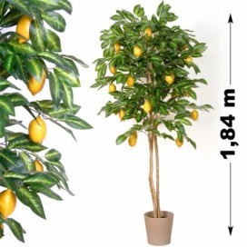 PLANTASIA Umělá květina strom - citronovník - 184 cm
