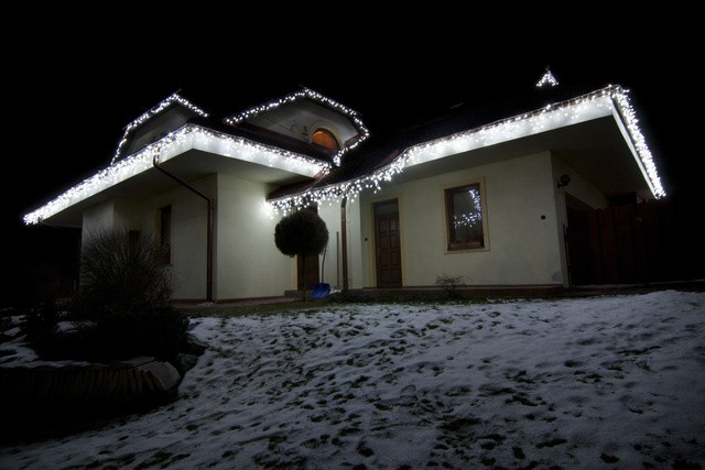 Vánoční osvětlení domů - decoLED