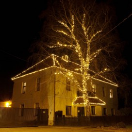 Vánoční osvětlení domů decoLED