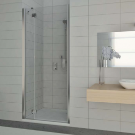 Sprchové dveře s jednokřídlými dveřmi pro instalaci do niky ROLTECHNIK a.s.