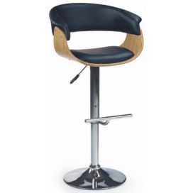 Barová židle H-45, černá