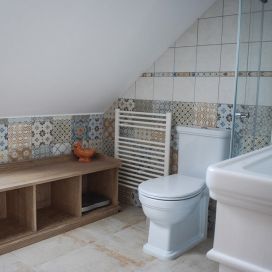 Rekonstrukce chalupy - nová koupelna