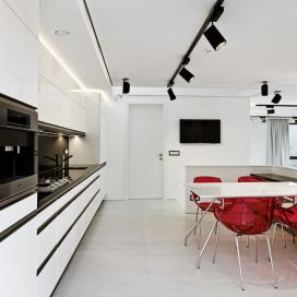 Kuchyň s jídelnou Adam Rujbr Architects