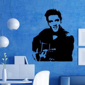 Samolepka na zeď Elvis Presley 001