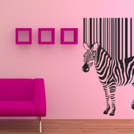 Samolepka na zeď Zebra 016