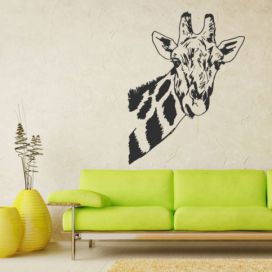 Samolepka na zeď Žirafa 005