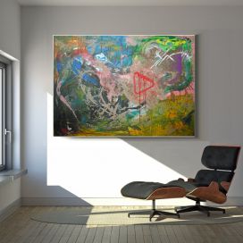 Jindřich Lípa DŮRAZ (acryl, plátno 100x140cm) 13.900 Kč