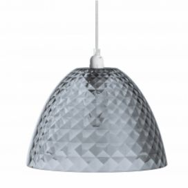 Plastické stropní svítidlo v šedé barvě STELLA, 26x18 cm, KOZIOL