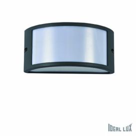 venkovní nástěnné svítidlo Ideal lux Rex AP1 092409 1x60W E27  - antracit