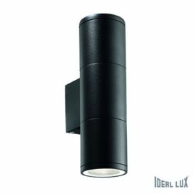 venkovní nástěnné svítidlo Ideal lux Gun AP2 100395 2x35W GU10  - černá