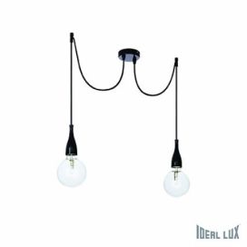 závěsné stropní svítidlo Ideal lux Minimal SP2 112671 2x70W E27  - černá
