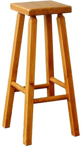 Unis Barová dřevěná židle 00502 - ATAN Nábytek