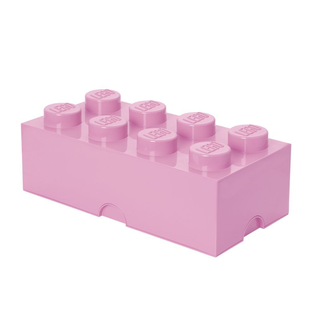 Světle růžový úložný box LEGO® - Bonami.cz