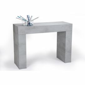 Bonami.cz: Konzolový stolek v dekoru betonu MobiliFiver Evolution