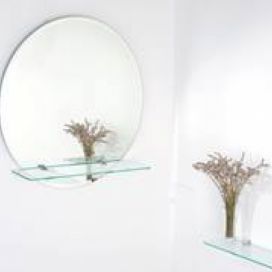 Zrcadlo s fazetou Amirro Georgina 60x60 cm 125-615 Siko - koupelny - kuchyně