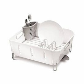 alza.cz: Simplehuman Odkapávač na nádobí Compact, bílý plast