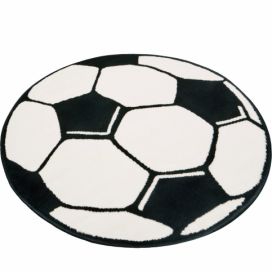 Dětský koberec Hanse Home Football, ⌀ 100 cm