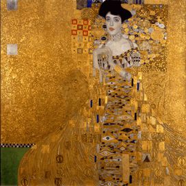 Reprodukce obrazu Gustav Klimt Adele Bloch-Bauer I, 90 x 90 cm