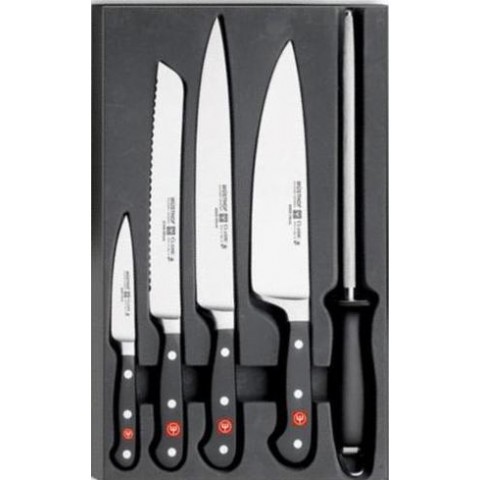 Sada kuchařských nožů Wüsthof CLASSIC 6 dílů - Kované nože Solingen