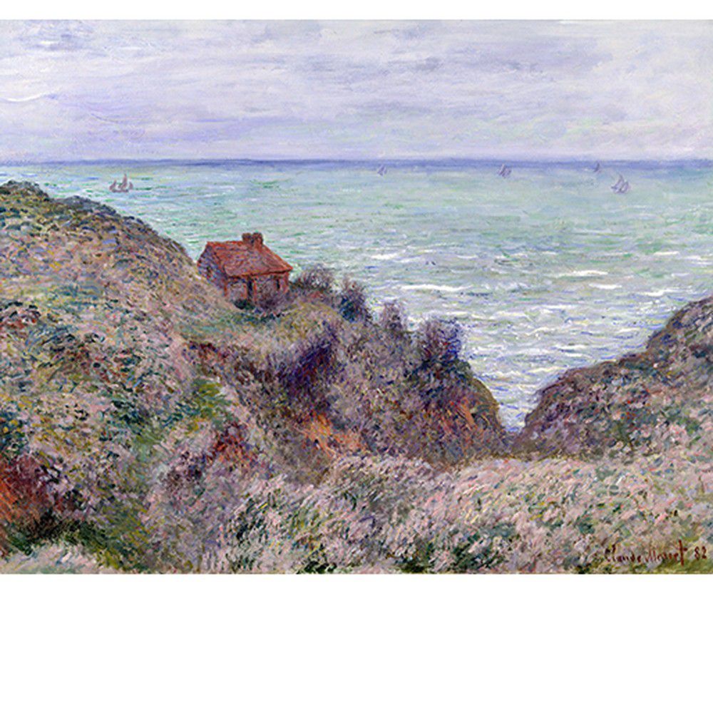Reprodukce obrazu Claude Monet - Cabin of the Customs Watch, 50 x 40 cm - Bonami.cz