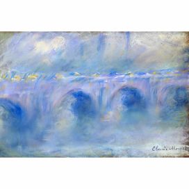 Reprodukce obrazu Claude Monet - Le Pont de Waterloo, 90 x 60 cm Bonami.cz