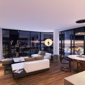 Rezidence Churchill - Byt 1 obývací pokoj Lexxus Norton