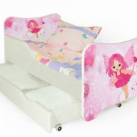 Halmar dětská postel HAPPY FAIRY zásuvky: ne