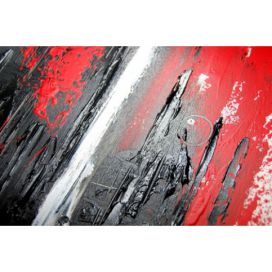 červeno černý obraz - OZ M-byt