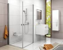 Sprchový kout 90 cm Ravak Chrome 1QV70C01Z1 - Siko - koupelny - kuchyně