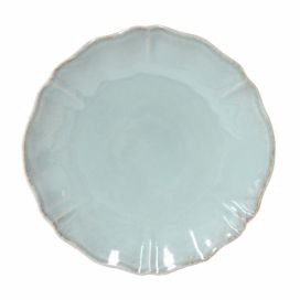 Tyrkysový kameninový talíř Costa Nova Alentejo, ⌀ 27 cm