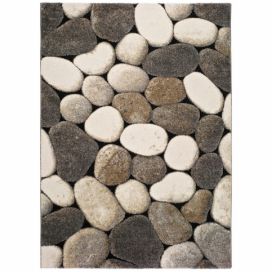 Bonami.cz: Šedý koberec Universal Pebble, 60 x 120 cm