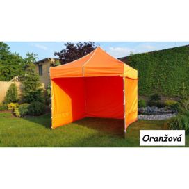 Tradgard PROFI STEEL Zahradní párty stan 3 x 3 - oranžová