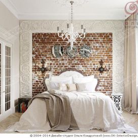 ložnice ve francouzském stylu