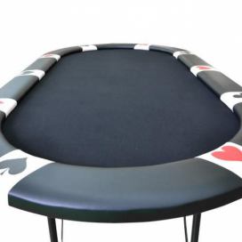 Garthen BLACK EDITION Pokerový stůl pro 10 lidí Kokiskashop.cz
