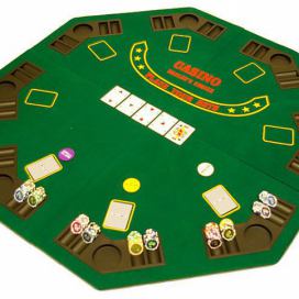 Garthen Poker podložka osmihran skládací 120 x 120 x 1,5 cm