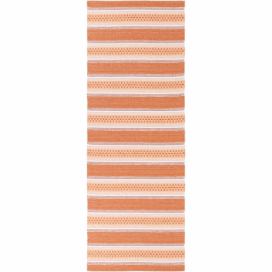 Oranžový koberec vhodný do exteriéru Narma Runö, 70 x 100 cm Bonami.cz