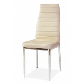 Casarredo Jídelní čalouněná židle H-261 krémová