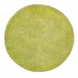 Ručně vyráběný koberec The Rug Republic Modeno Green, ⌀ 70 cm Bonami.cz