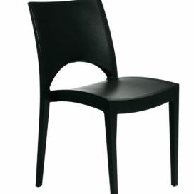 Stima Židle Paris Polypropylen antracite - černá