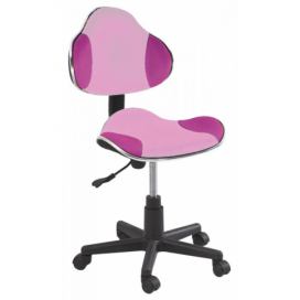 Signal Kancelářská židle Q-G2 růžová