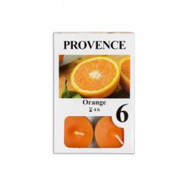 Čajová svíčka Provence 6ks pomeranč